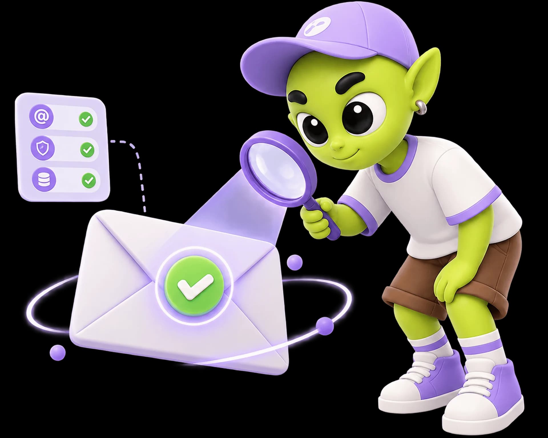 AlienMail complete cold email outreach campaign software interface