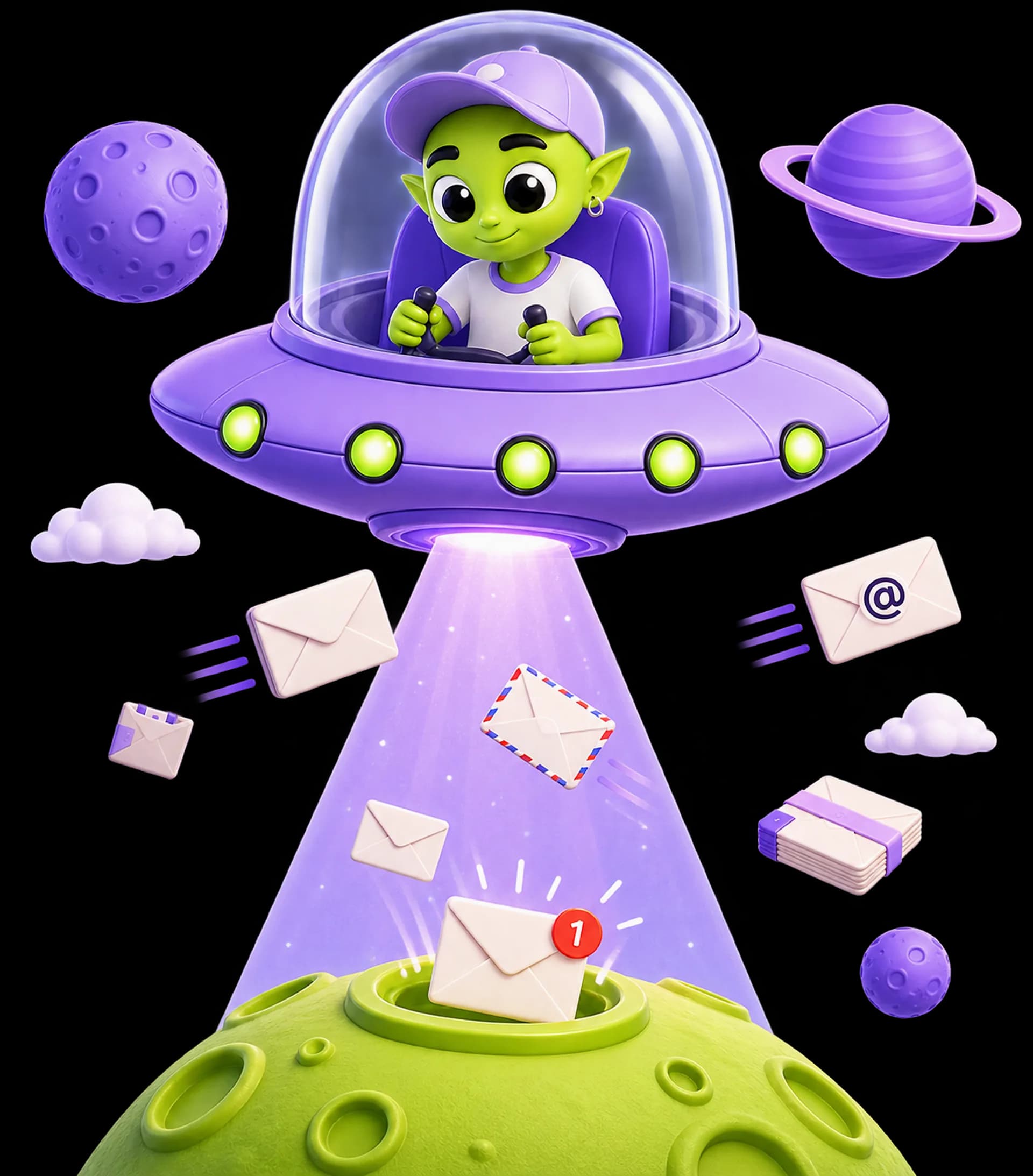 Beam us your business — Launch cold email campaign in 6 minutes